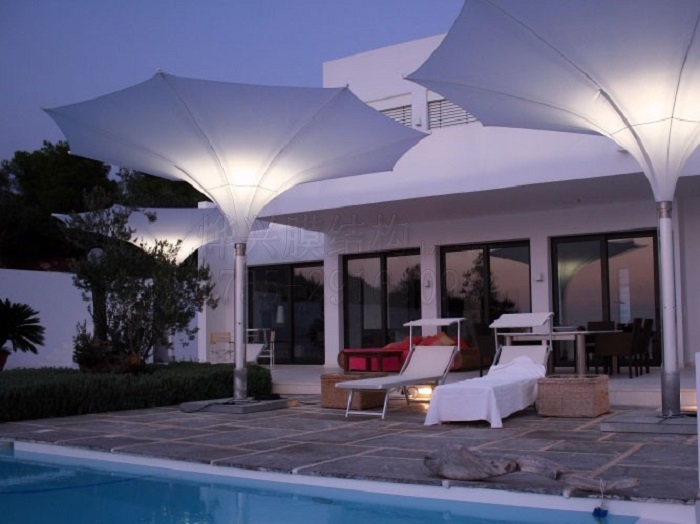 小品膜結構遮陽傘-深圳市燁興膜結構工程有限公司 小品膜結構遮陽傘.jpg